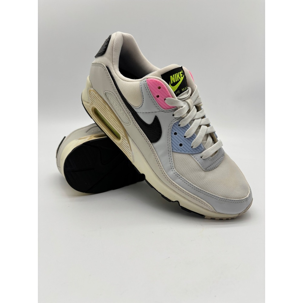 Nike Air Max 90 Light Iron Ore Black Multi Color DQ0374-100 Mens Size 11